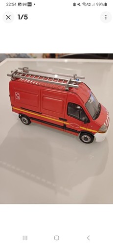 Renault master pompiers - master, 1/43